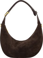 Vince Mini Eris Suede Hobo Bag