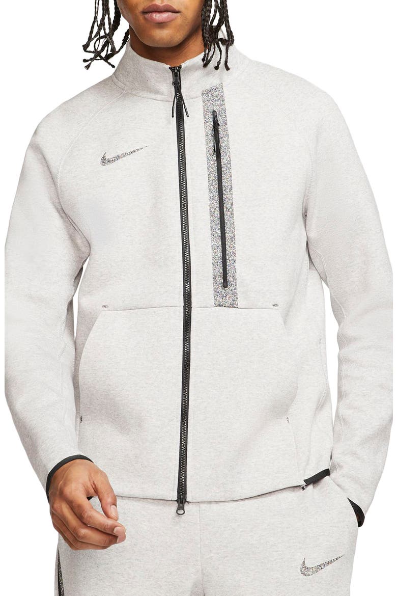 50 Tech Fleece Jacket, Main, color, MULTI-COLOR/ WOLF GREY/ BLACK