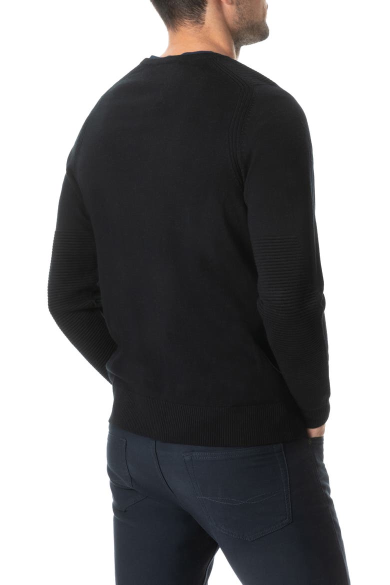Hawtrey Regular Fit Crewneck Wool Sweater, Alternate, color, PEAT
