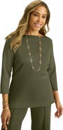 Jessica London Perfectease Boatneck Top