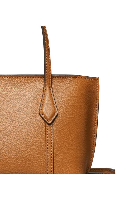 Tory Burch Mini Perry Tote In Brown