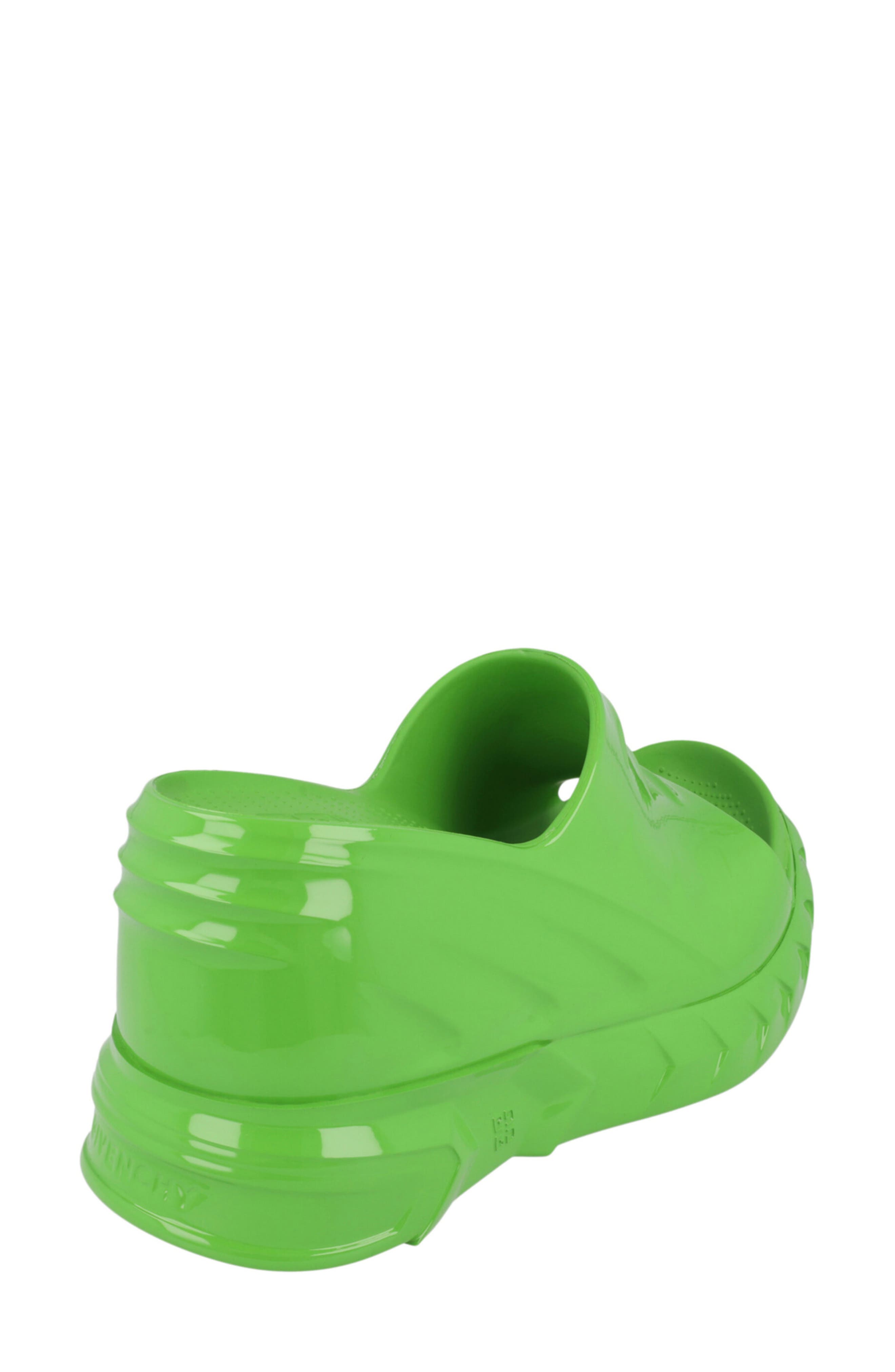Givenchy Marshmallow Wedge Slide Sandal, Alternate, color, Green