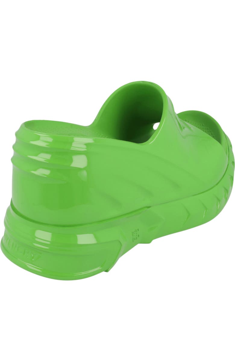 Givenchy Marshmallow Wedge Slide Sandal, Alternate, color, Green