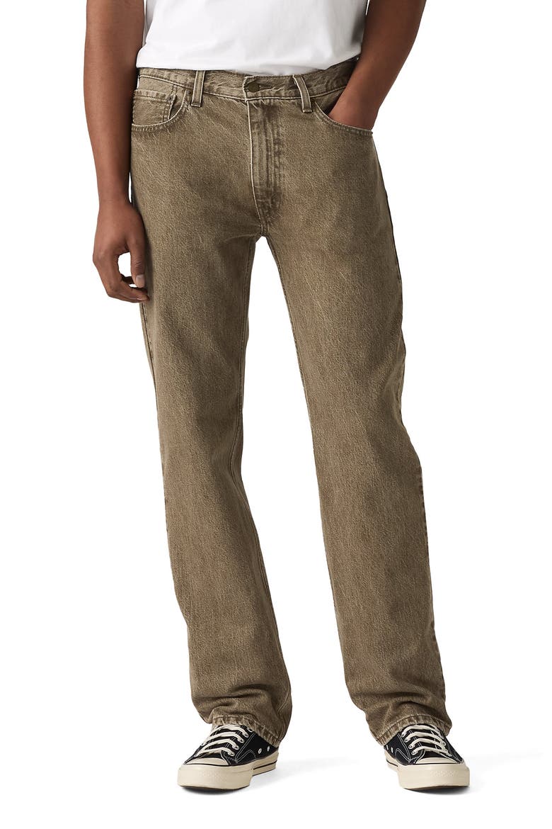 555™ Relaxed Straight Leg Jeans, Main, color, BEECH TREE