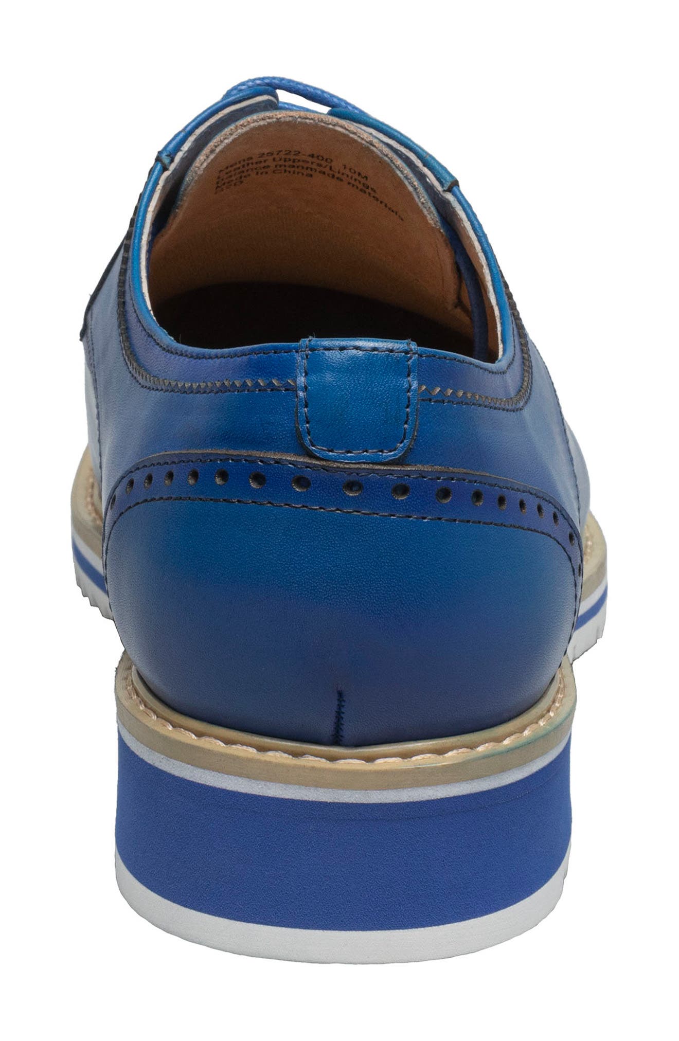 Barringer Derby, Alternate, color, BLUE