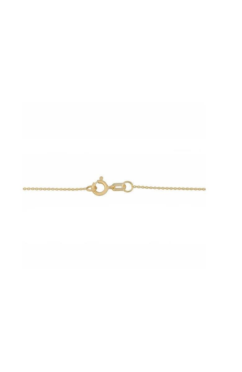Bliss Diamond 14k Gold 0.7 millimeters Cable Necklace, Alternate, color, 14K Yellow Gold