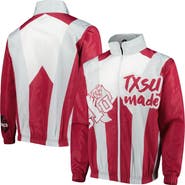 TONES OF MELANIN Men's Tones of Melanin Maroon Texas Southern Tigers Anorak Full-Zip Jacket