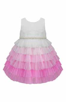 COUTURE PRINCESS Tiered Tulle Sleeveless Dress