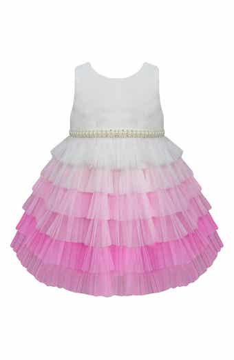 COUTURE PRINCESS Tiered Tulle Sleeveless Dress