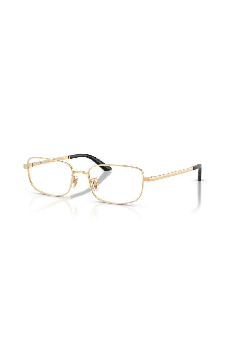 54mm Rectangle optical glasses, Main, color, Gold