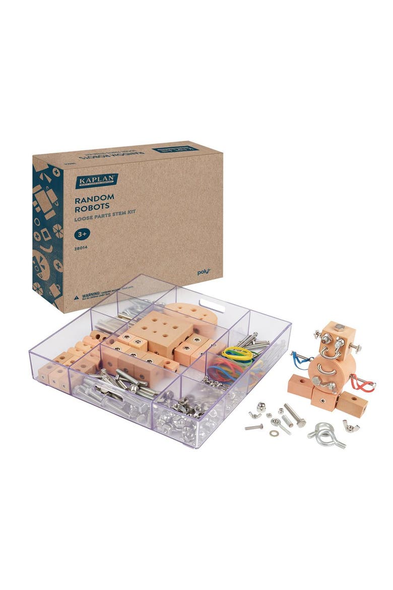 Random Robots Loose Parts STEM Kit, Main, color, Multicolored