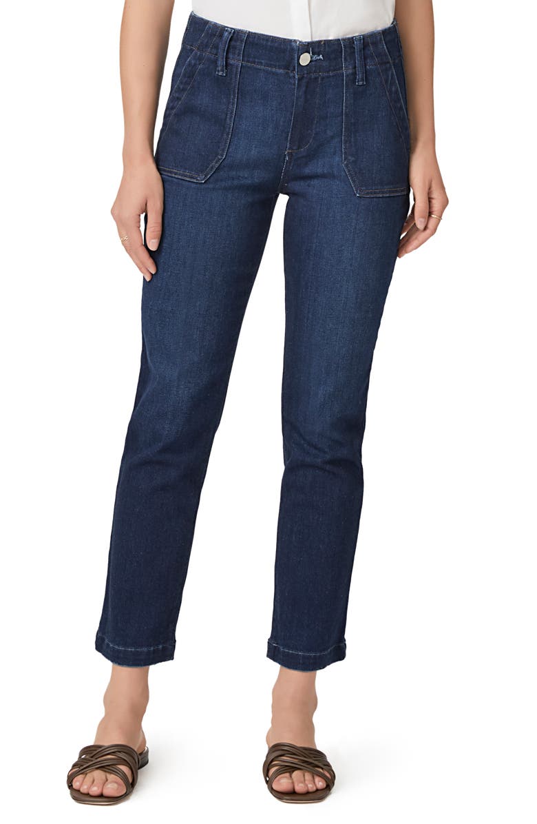 PAIGE Mayslie Ankle Straight Jeans, Main, color, The Disco