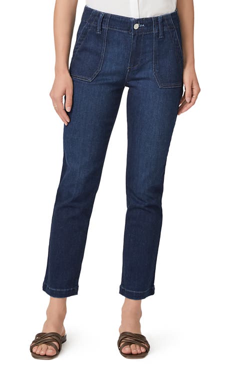 Mayslie Ankle Straight Jeans (The Disco)