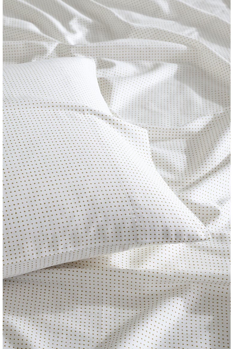 Muru 200 Thread Count Organic Cotton Sheet Set, Alternate, color, BEIGE
