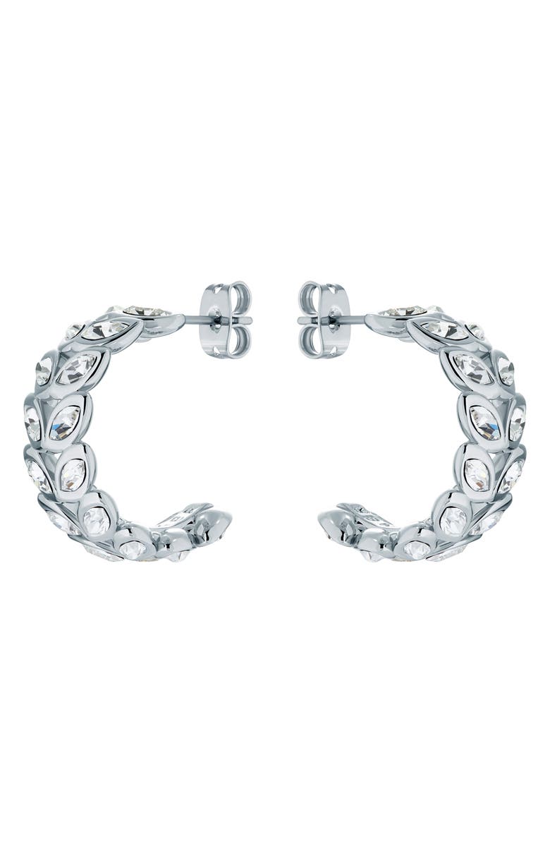 Ted Baker London Senelda Serpentine Cubic Zirconia Hoop Earrings, Alternate, color, 