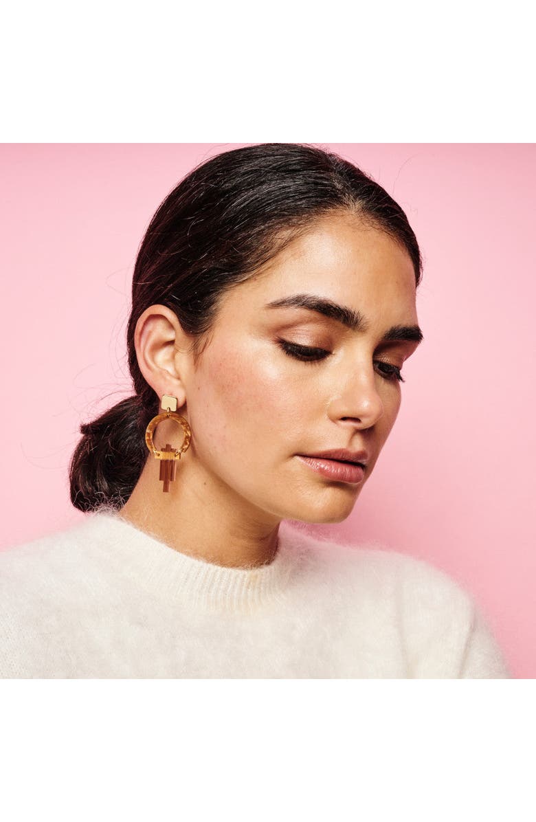 Toolally Petite Art Deco Chandeliers - Mocha & Champagne, Alternate, color, Mocha & Champagne