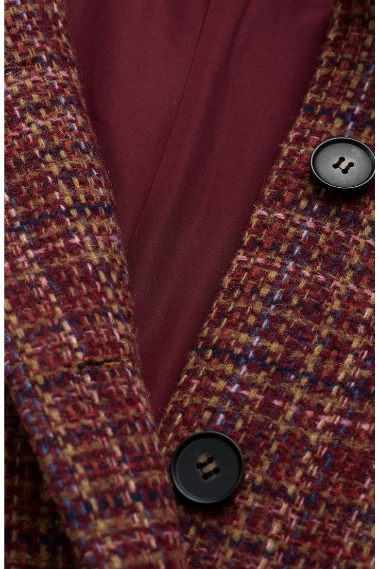 Wood Cabin Twill Coat, Alternate, color, BRUSHMARK MULTI
