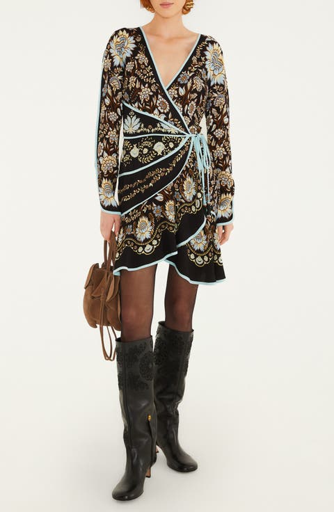 Daniela Wrap Minidress