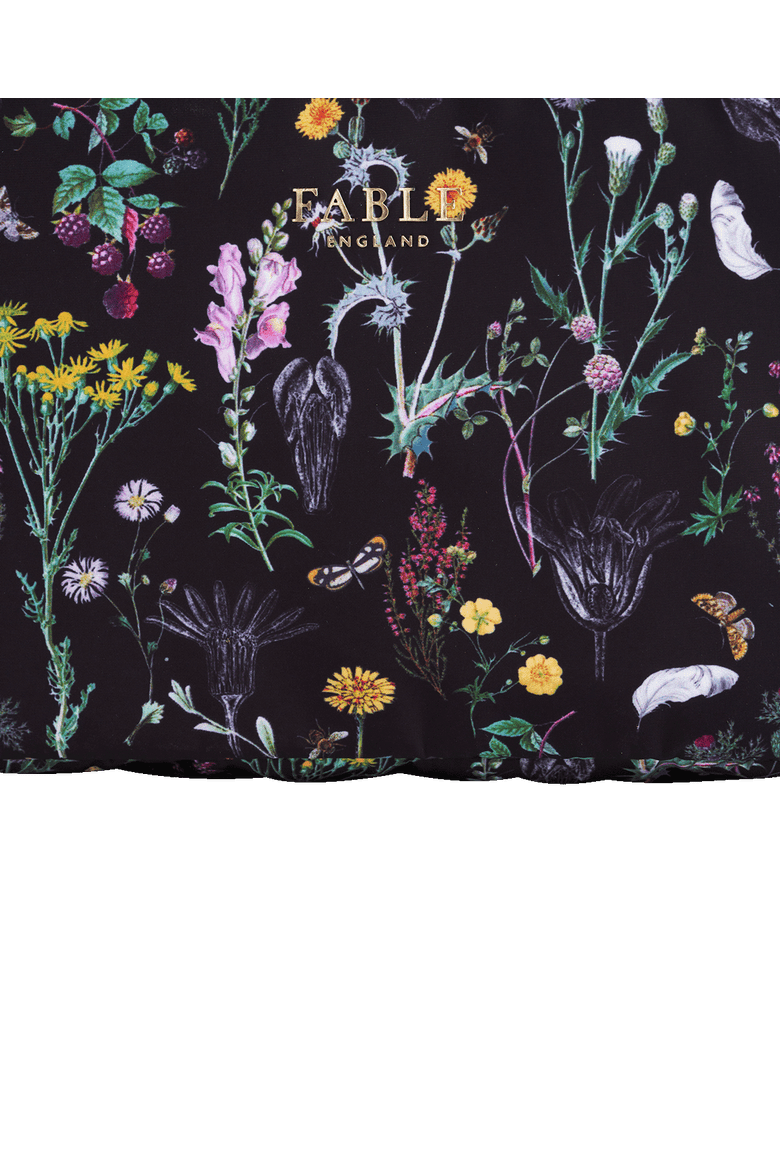 Wilderness Black Cosmetic Bag, Alternate, color, Black