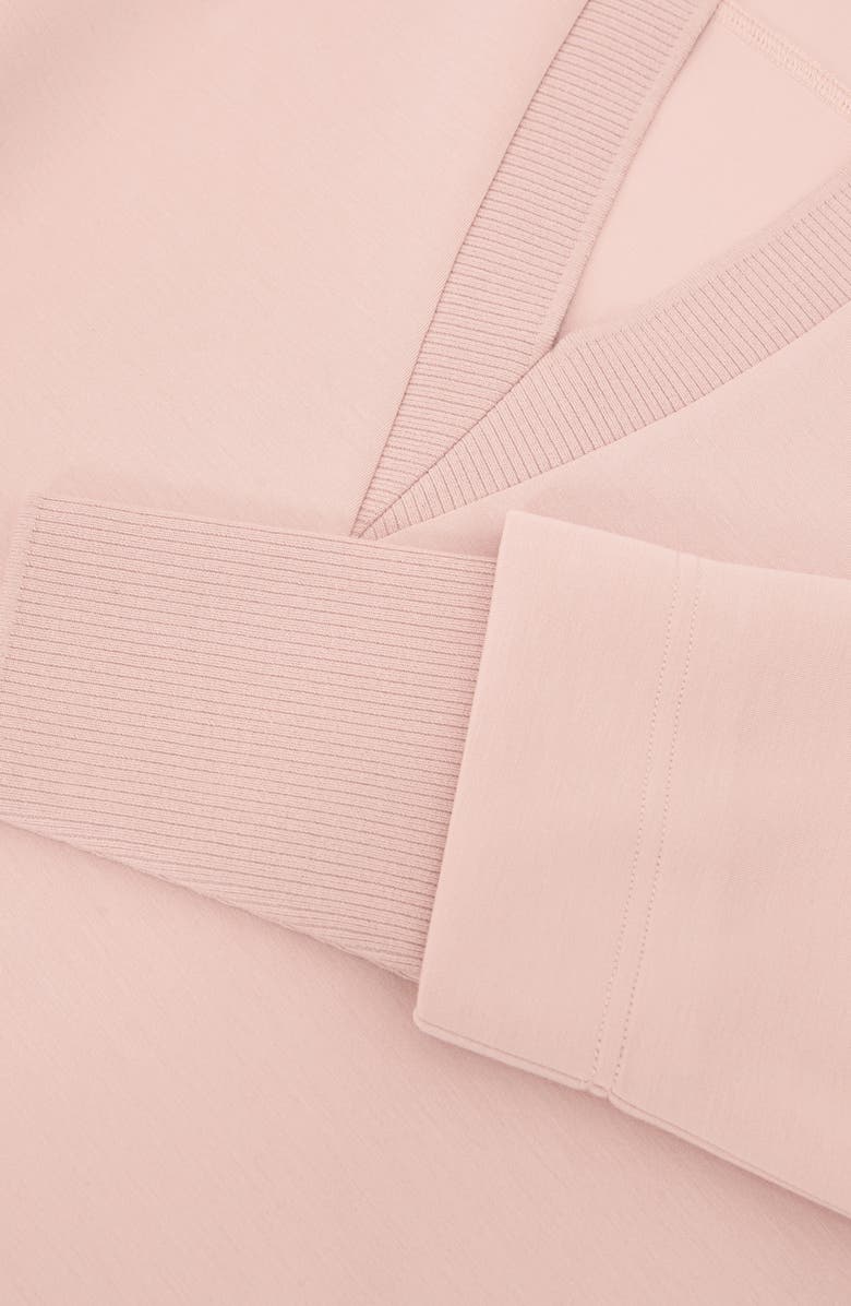 Reiss Bernie Johnny Collar Sweatshirt, Alternate, color,