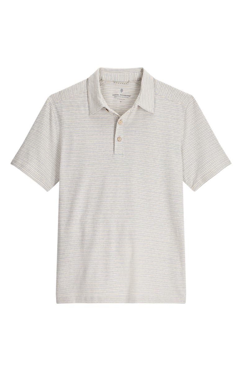 ROYAL ROBBINS Vacationer Polo, Main, color, Chalk Stripe