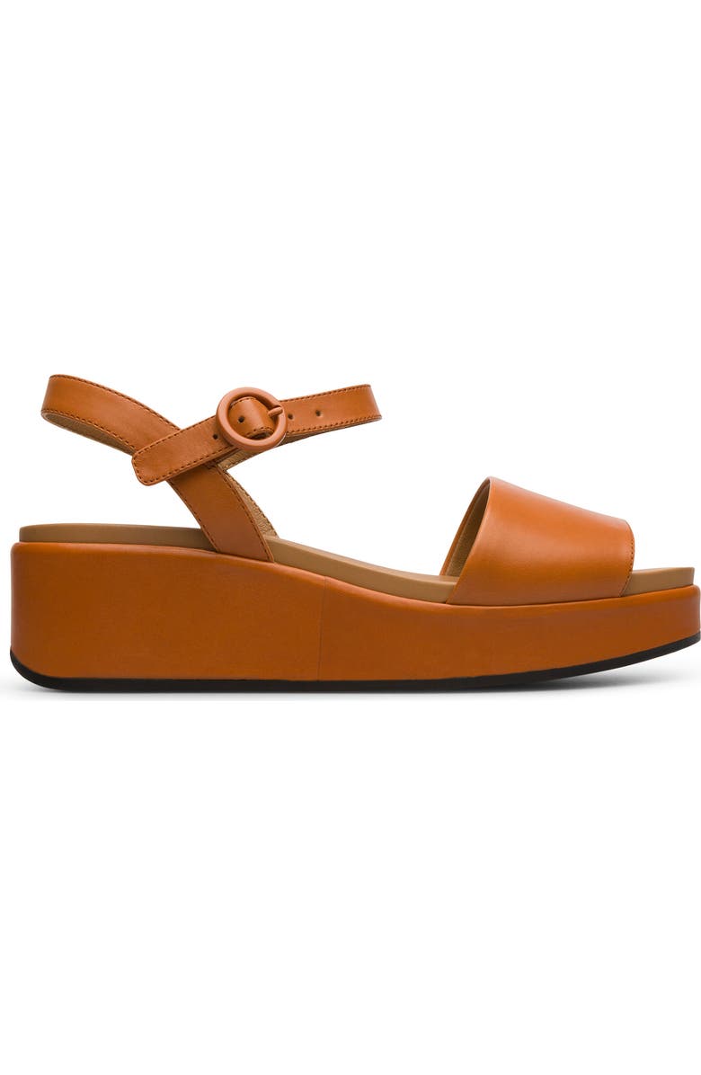 Camper Misia Platform Wedge Sandal, Alternate, color,