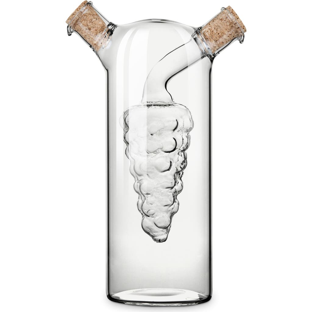 Twine Oil Vinegar Cruet In Clear