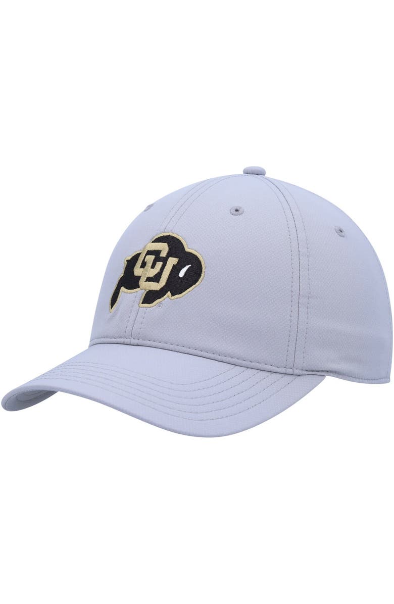 AHEAD Men's Ahead Gray Colorado Buffaloes Frio Adjustable Hat, Main, color, Gray