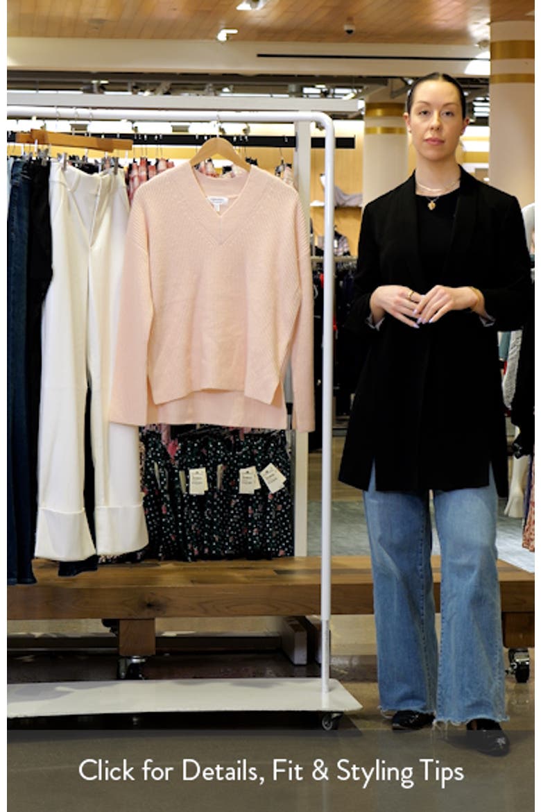 Relaxed Fit Wool & Cashmere Sweater video