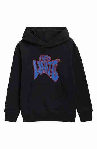 Kids' Graffiti Logo Cotton Hoodie