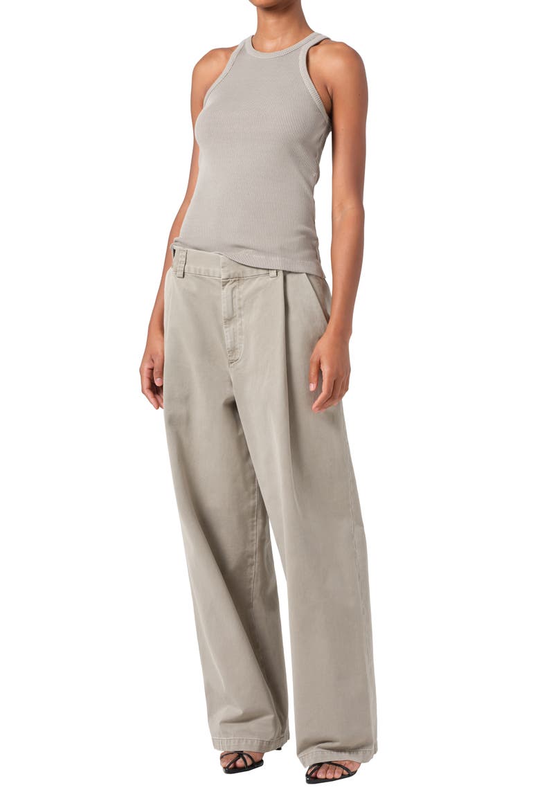 Rayne Rib Tank, Alternate, color, DRAB