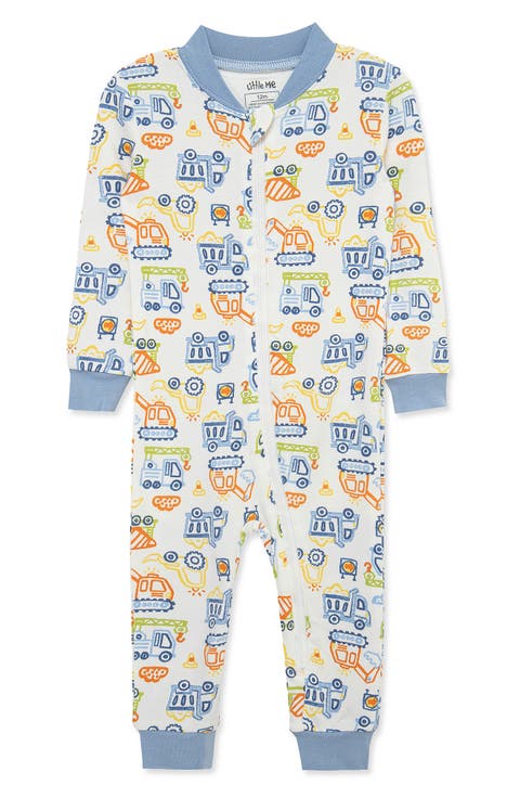 Construction Zip Stretch Viscose Coverall (Baby)