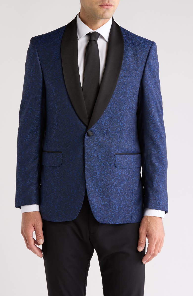 Ted Baker London Paisley Dinner Jacket, Main, color, 