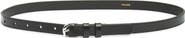 FRAME Twist Buckle Leather Belt