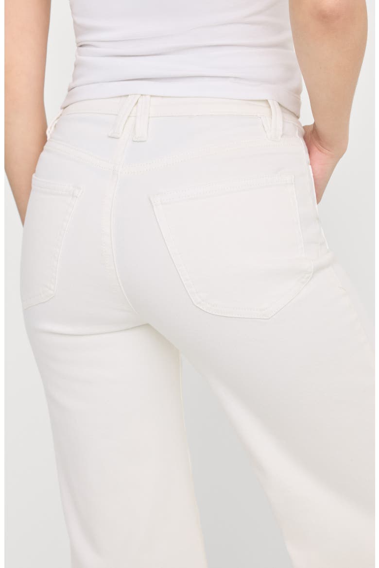 Good Palazzo High Waist Jeans, Alternate, color, WHITE001