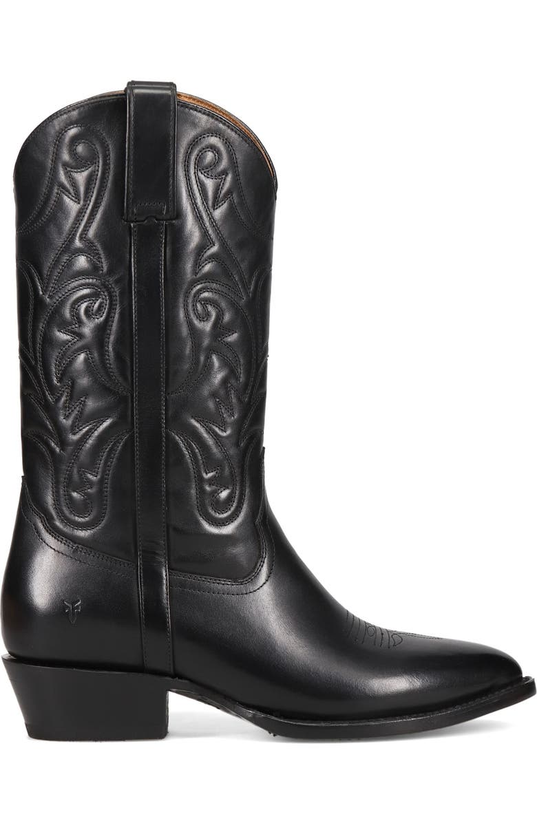 Frye Bruce Western Boot, Alternate, color, Black