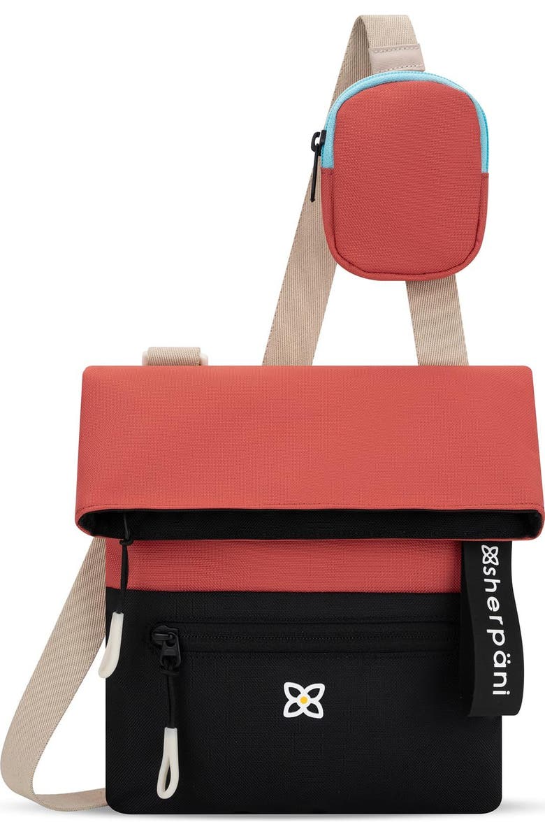 Sherpani Pica Small RFID Protection Crossbody Purse, Alternate, color, Reef