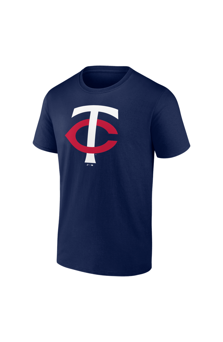 Logo Athletic Men's Logo Athletic Navy Minnesota Twins Official Logo T-Shirt, Alternate, color, Navy