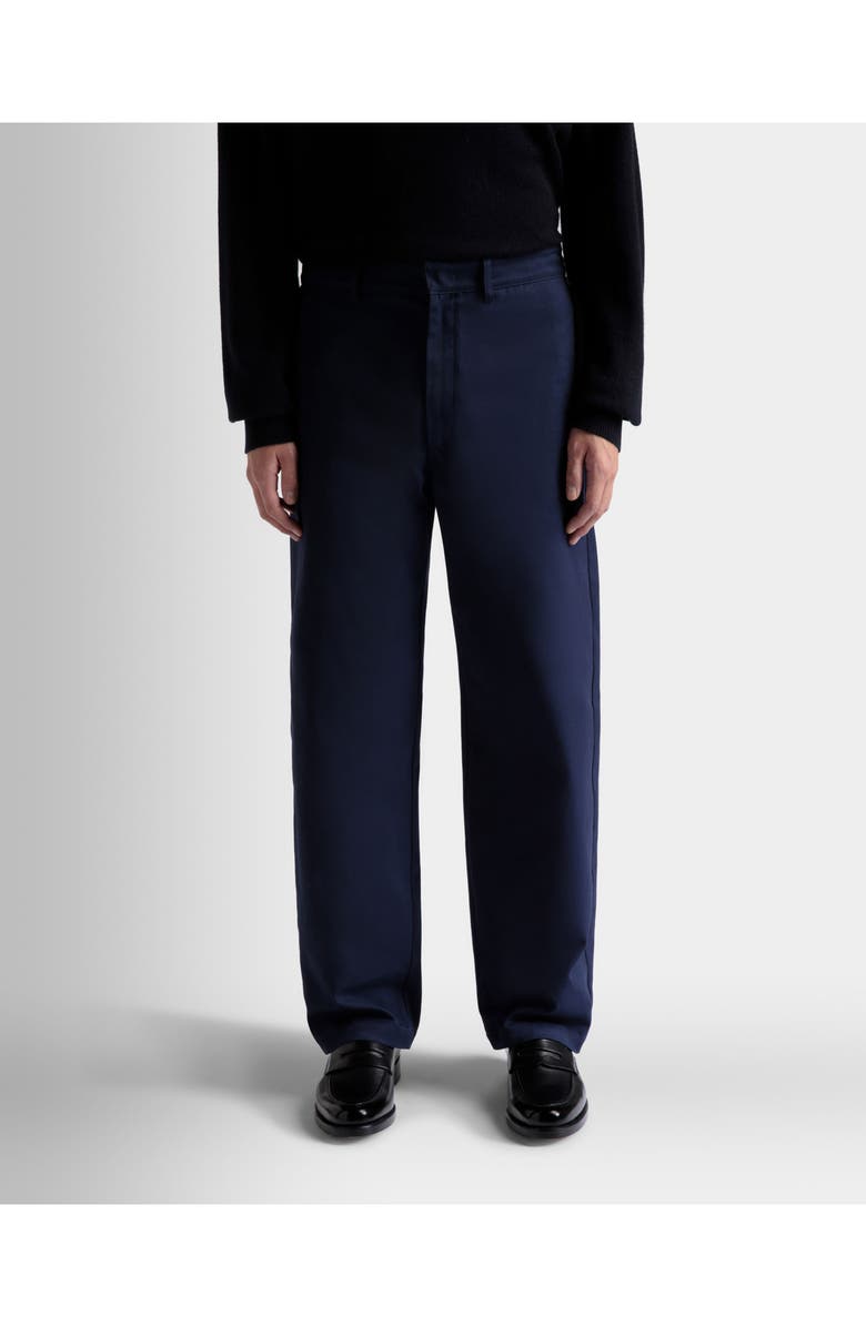 Bally Pants in Dark Cotton, Alternate, color,