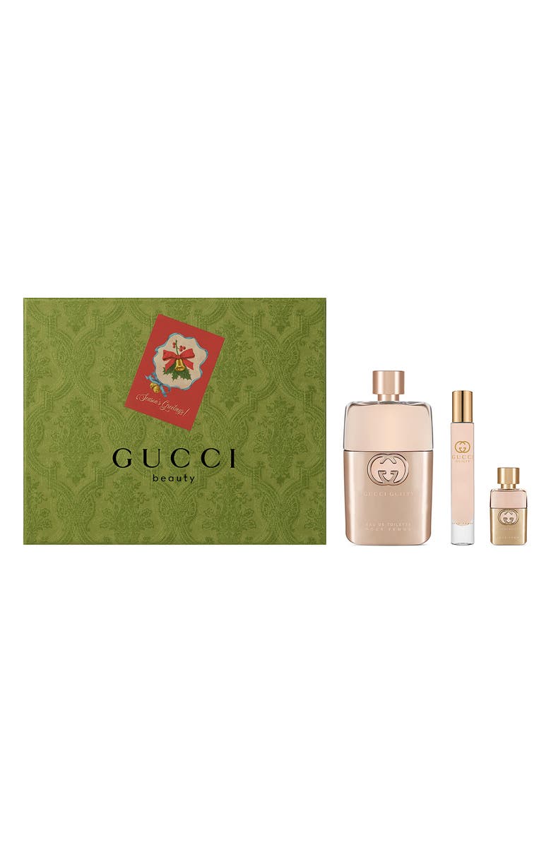 Gucci Guilty Pour Femme Eau de Toilette Set, Main, color,