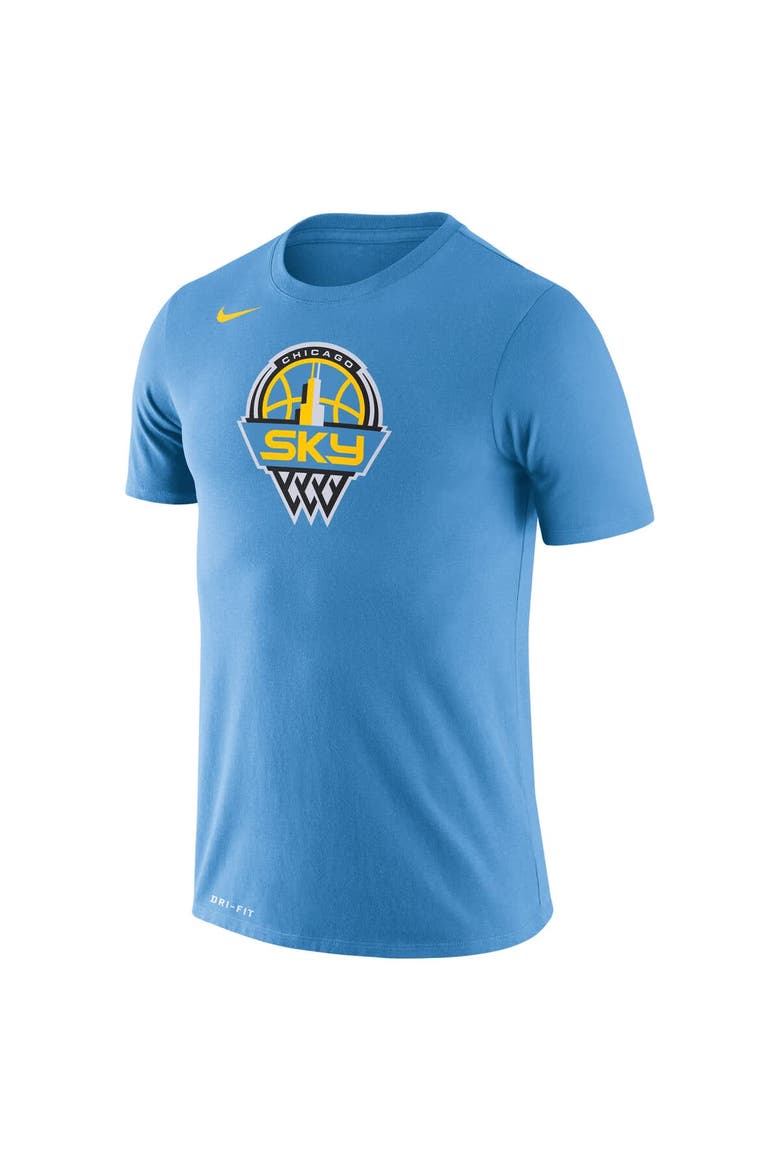 Men's Nike Blue Chicago Sky Logo Performance T-Shirt, Alternate, color, Blue