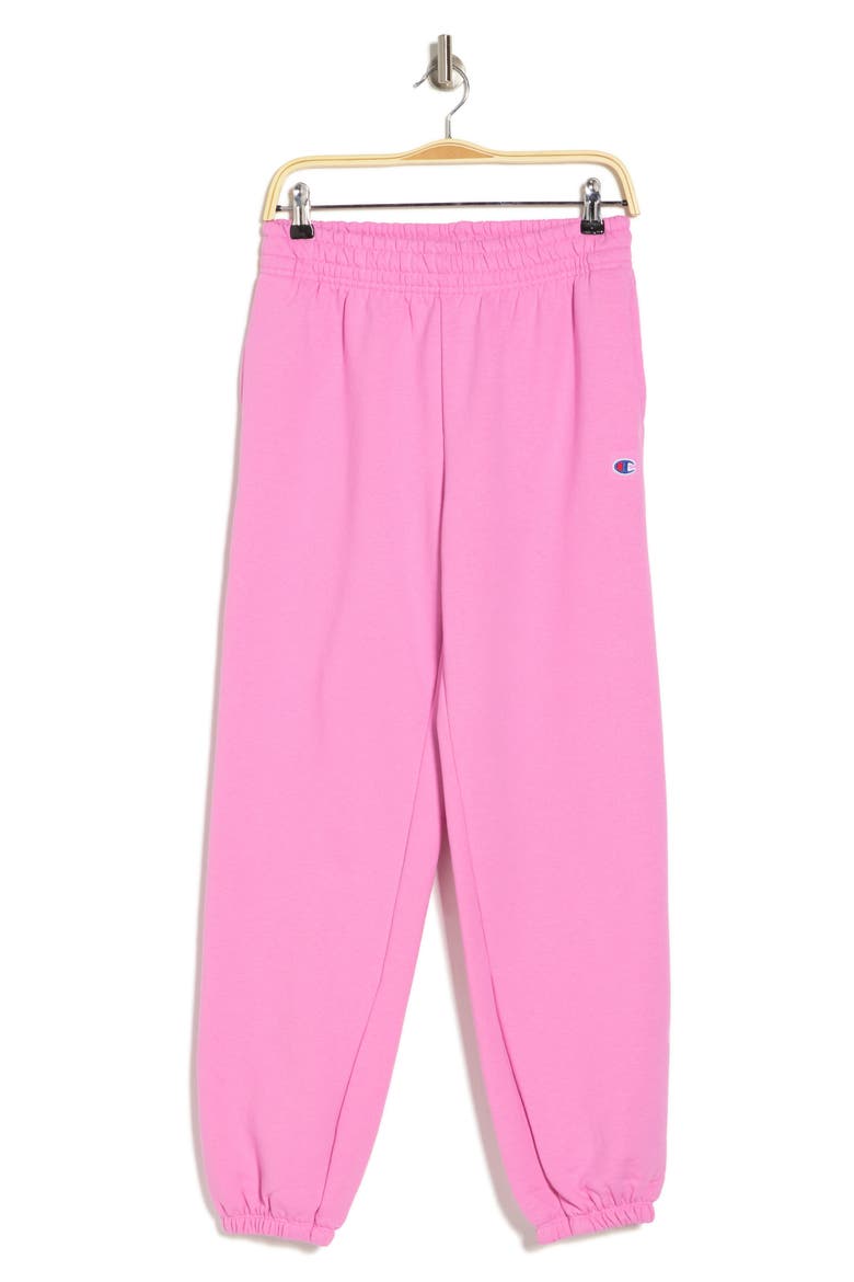 Powerblend Boyfriend Sweatpants, Alternate, color, SPIRITED PINK