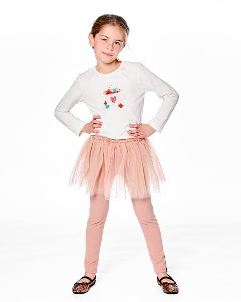Leggings with Tulle Skirt (Baby)