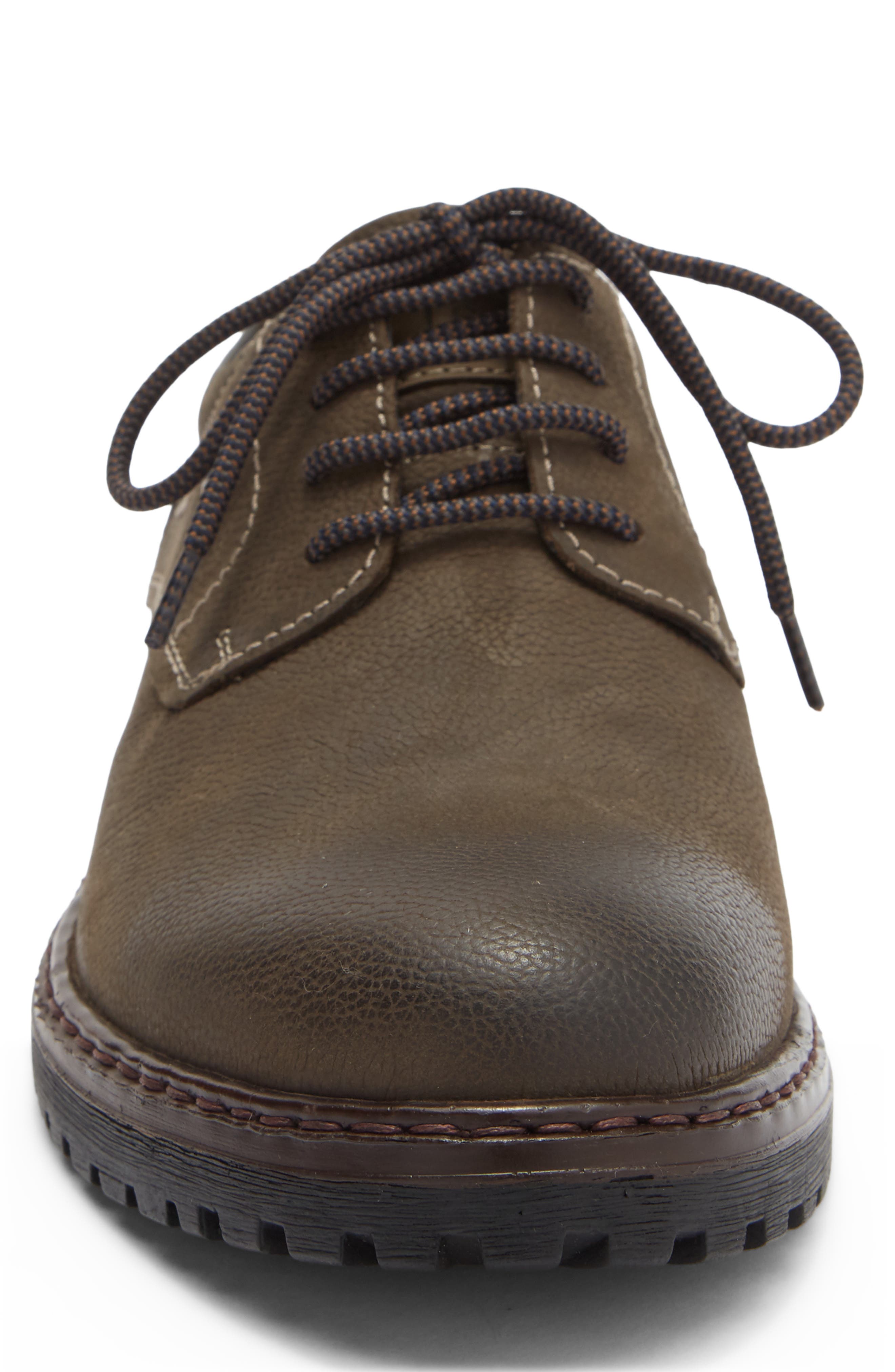 Josef Seibel Erroll Waterproof Derby, Alternate, color, Fango
