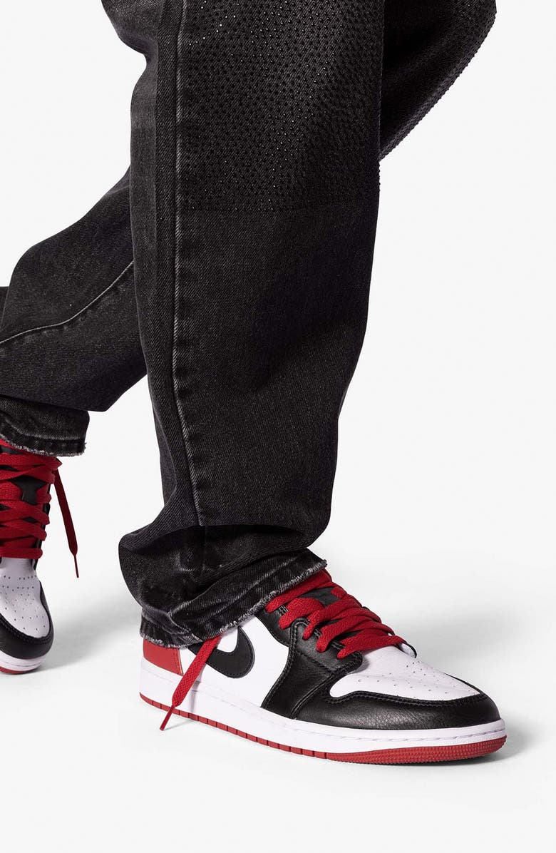 mnml V704 Stud Straight Leg Jeans, Alternate, color,