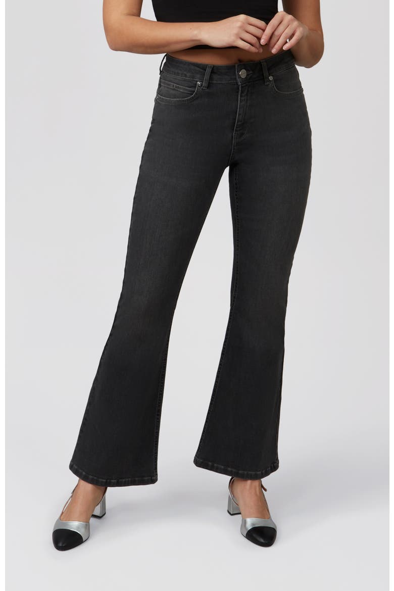 Alice High Rise Flare Jeans, Alternate, color, Grey Moonstone