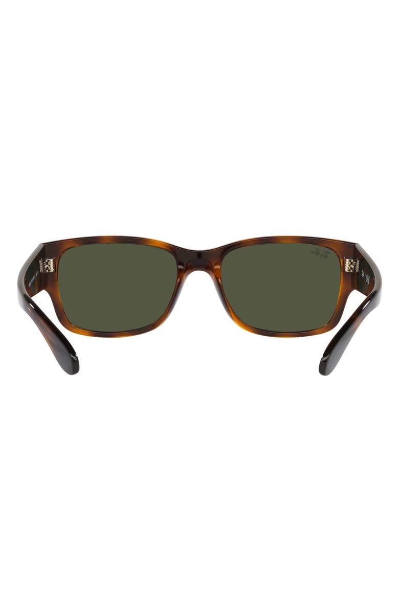 Ray-Ban 55mm Pillow Sunglasses, Alternate, color, Havana