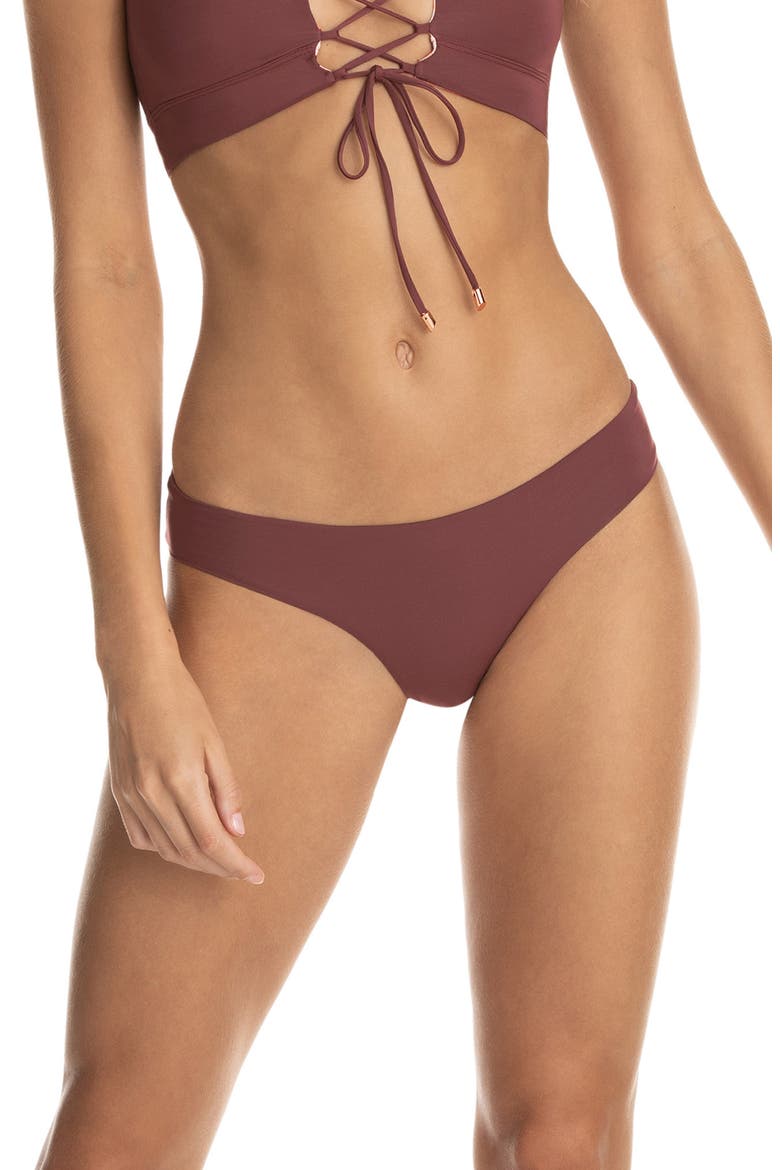 Crimson Circus Sublime Reversible Bikini Bottoms, Main, color, RED