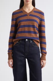 &Daughter Sligo Shrunken Lambswool V-Neck Sweater