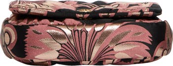 Etro Mini Bond Metallic Floral Quilted Crossbody Bag | Nordstrom
